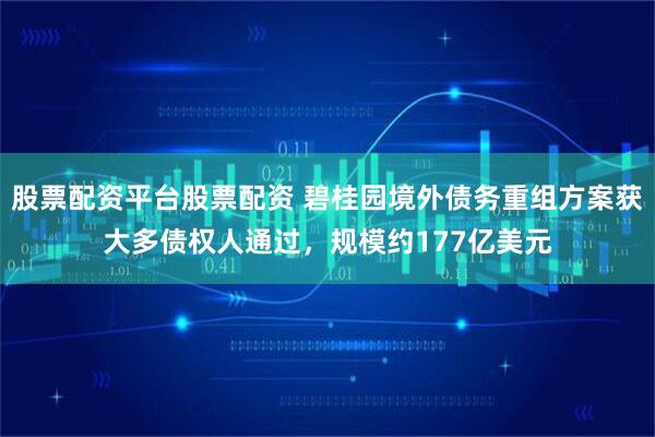 股票配资平台股票配资 碧桂园境外债务重组方案获大多债权人通过,规模约177亿美元